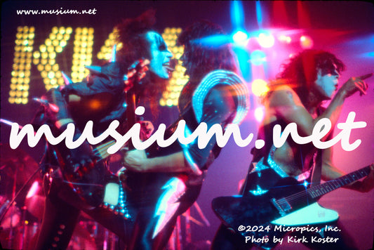 KISS 1975 / ACE FREHLEY GENE SIMMONS PAUL STANLEY / Fine Art Photograph Print